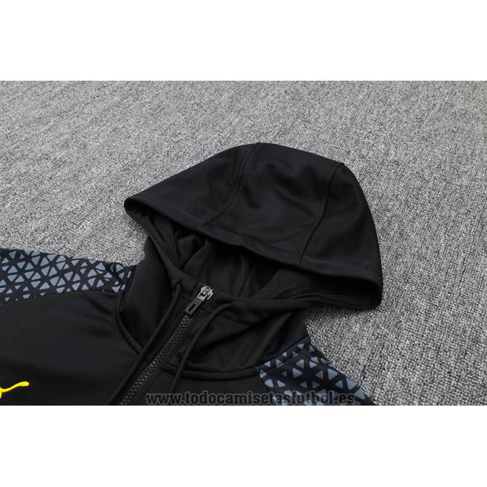 Chandal de Sudadera del Borussia Dortmund 2023-2024 Negro